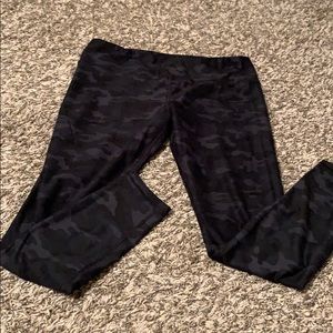 Black Camo workout pants